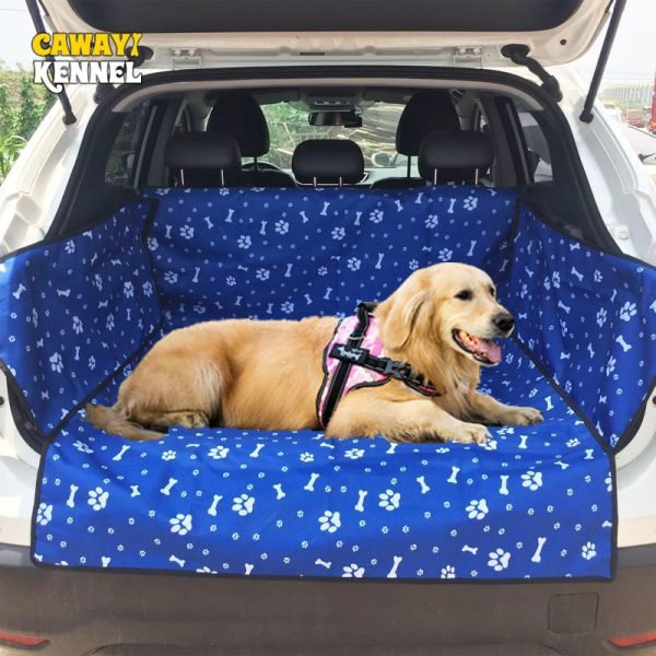 CAWAYI KENNEL Oxford Waterproof Pet Carriers Dog Car Seat Cover Trunk Mat Blanket Carrying for dogs cats transportin perro D1395