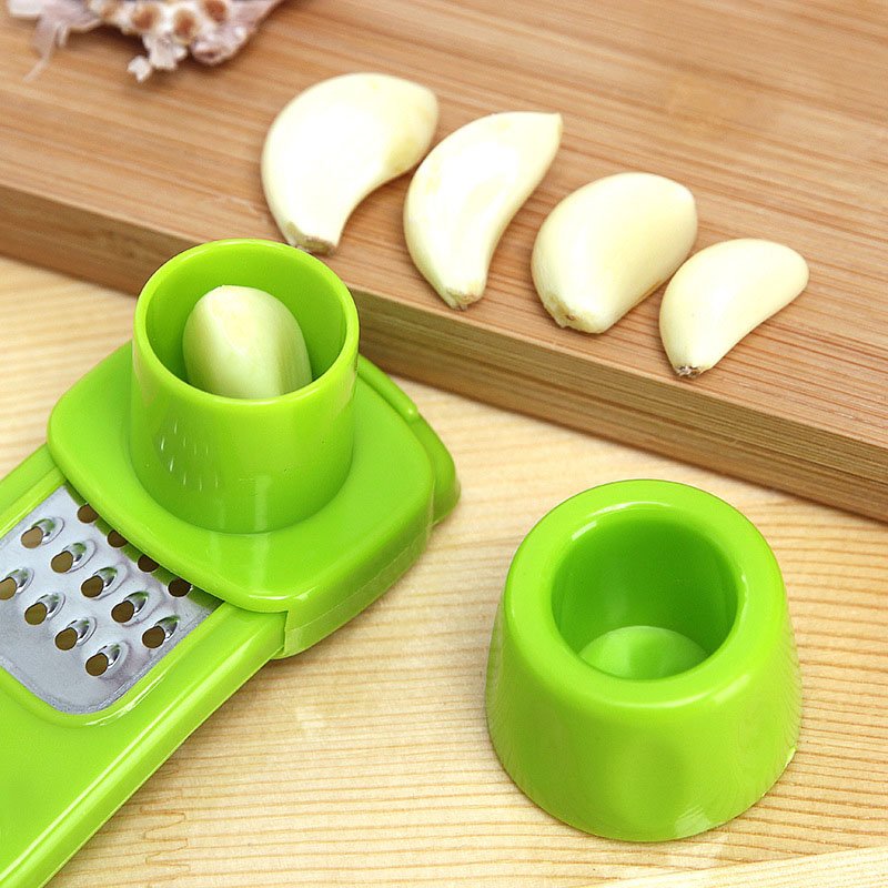 Candy Color Kitchen Accessories Plastic Ginger Garlic Grinding Tool Magic Silicone Peeler Slicer Cutter Grater Planer - Image 6