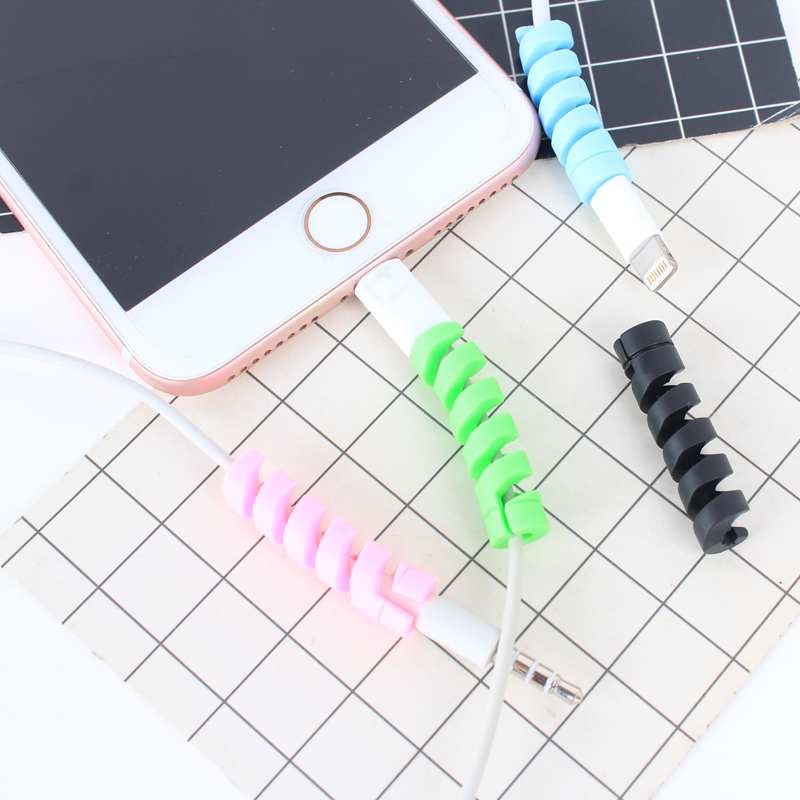Cartoon Animals Data Line Protector For Iphone X XS Max XR 7 8 Plus 6 6S 5 5S Case For Huawei P20 Lite P Smart Phone Accessory - Image 6