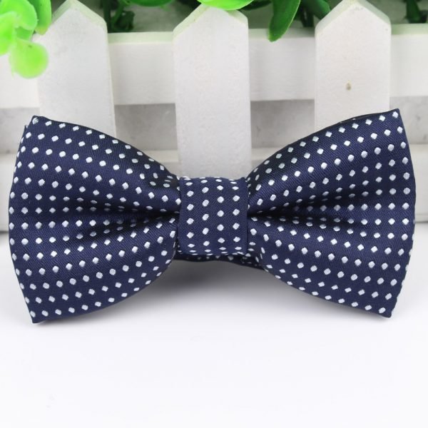 Children Fashion Formal Cotton Bow Tie Kid Classical Dot Bowties Colorful Butterfly Wedding Party Pet Bowtie Tuxedo Ties - Image 2