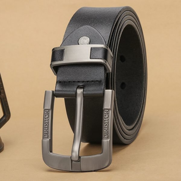 DINISITON Cow Genuine Leather Belts For men Luxury Men's Belt Leather Belt Alloy Buckle Casual Male Vintage Strap ceinture homme - Image 4