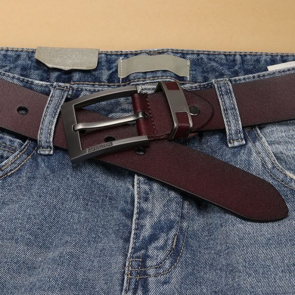 DINISITON Cow Genuine Leather Belts For men Luxury Men's Belt Leather Belt Alloy Buckle Casual Male Vintage Strap ceinture homme - Image 5