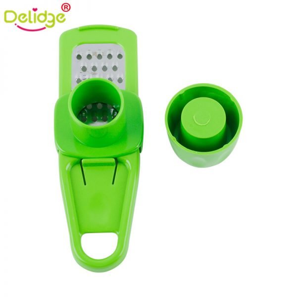 Delidge Candy Color Kitchen Accessories Plastic Ginger Garlic Grinding Tool Magic Silicone Peeler Slicer Cutter Grater Planer - Image 2