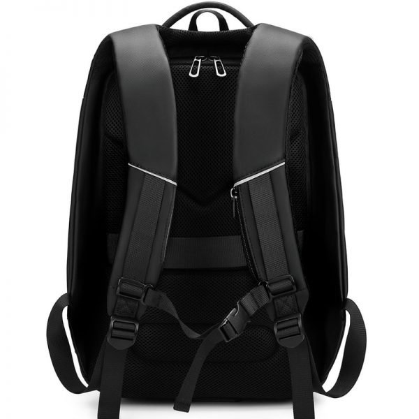 EURCOOL 17 inch Laptop Backpack For Men Water Repellent Functional Rucksack with USB Charging Port Travel Backpacks Male n1755 - Image 3