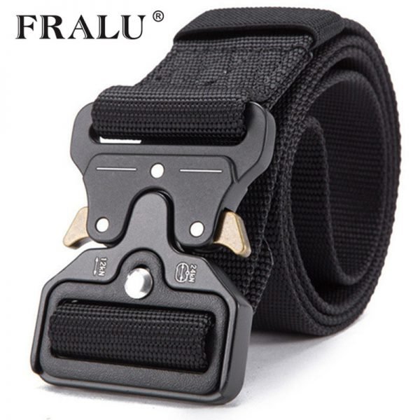 FRALU 2019 Hot Mens Tactical Belt Military Nylon Belt Outdoor multifunctional Training Belt High Quality Strap ceintures