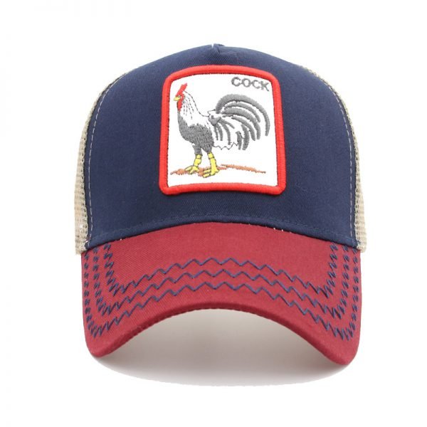 Fashion Animals Embroidery Baseball Caps Men Women Snapback Hip Hop Hat Summer Mesh hat Streetwear Bone gorra animales bordados - Image 4