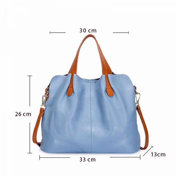 Fashion Genuine Leather Women bag women's handbag Shoulder lady's messenger bag luxury Designer crossbody bags for women ToteS - Image 4