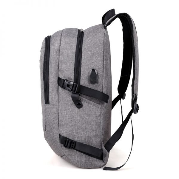 Fashion man laptop backpack usb charging computer backpacks casual style bags large male business travel bag backpack - Image 3
