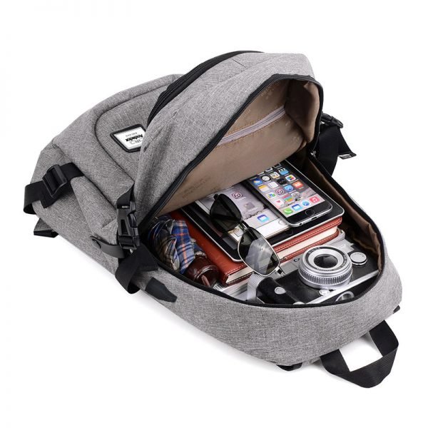 Fashion man laptop backpack usb charging computer backpacks casual style bags large male business travel bag backpack - Image 4