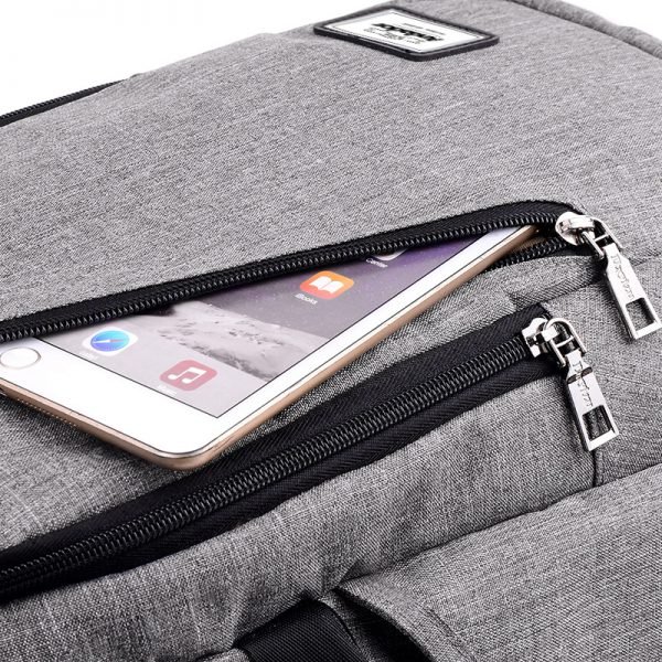 Fashion man laptop backpack usb charging computer backpacks casual style bags large male business travel bag backpack - Image 5
