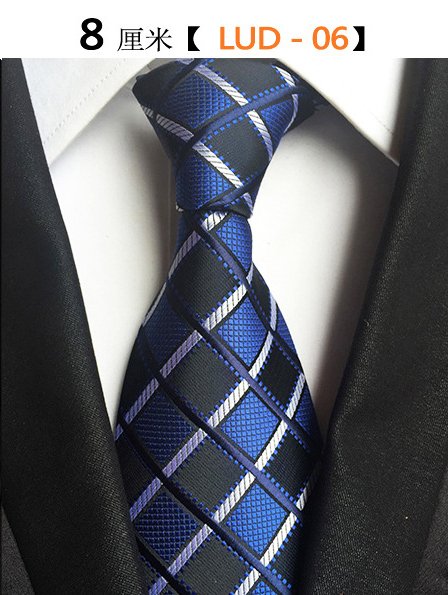 GUSLESON Classic 100% Silk Mens Ties New Design Neck Ties 8cm Plaid&Striped Ties for Men Formal Business Wedding Party Gravatas - Image 4
