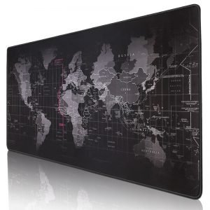 Gaming Mouse Pad Large Mouse Pad Gamer Big Mouse Mat Computer Mousepad Rubber Surface World Map Mause Pad Keyboard Desk Mat Game