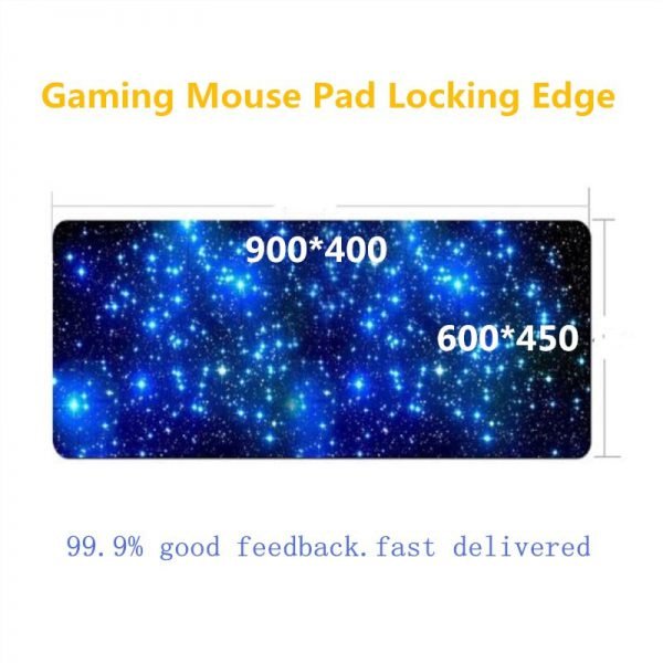 Gaming Mouse Pad Locking Edge Large Mouse Mat PC Computer Laptop keyboard pad for Apple MackBook CS GO dota 2 lol - Image 2