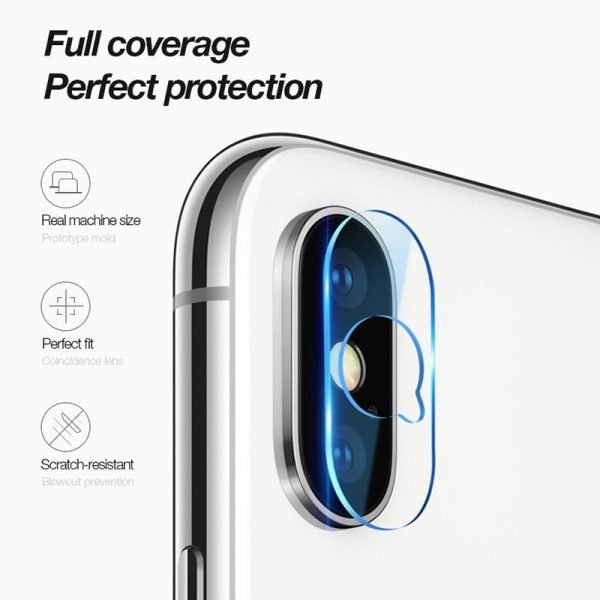 Glass Screen Protector Full Cover for IPhone X XR XS Max Camera Phone Lens Case for IPone 6 6s 7 8 Plus Etui Bumper Accessories - Image 4