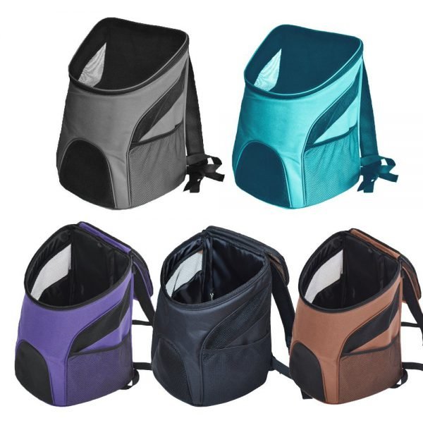 Gomaomi Pet Carrier Premium Travel Outdoor Mesh Backpack Carry Bag Accessory Dog Cat Rabbit Small Pets Cage House
