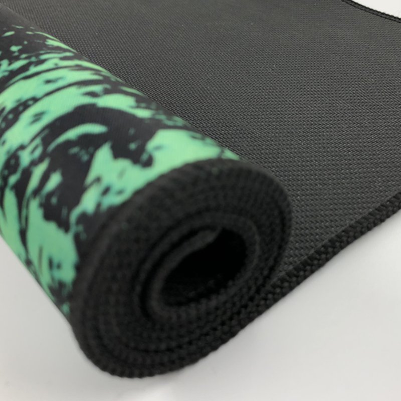 Green Print Large Gaming Mouse Pad Anti-slip Natural Rubber Mouse Mat Keyboard Pad Desk Mat For Laptop Computer Gamer Mousepad - Image 3