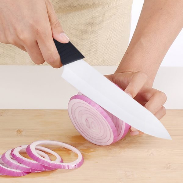 High Quality  Kitchen Cooking Tools Ceramic Knife Single 3 4 5 6 inch White Blade colorful  Handle Ceramic Paring kitchen Knives - Image 2