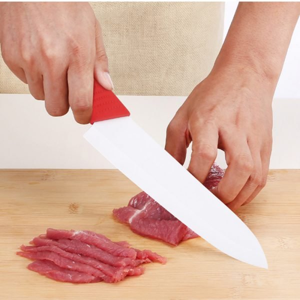 High Quality  Kitchen Cooking Tools Ceramic Knife Single 3 4 5 6 inch White Blade colorful  Handle Ceramic Paring kitchen Knives - Image 3