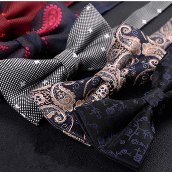 High quality 2019 sale Formal commercial wedding butterfly cravat bowtie male marriage bow ties for men business lot SHENNAIWEI