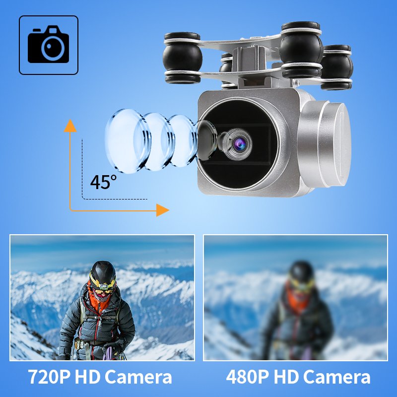 INKPOT Quadrocopter with Camera JJRC H68 RC Drone Profissional Quadcopter High Hold Headless Mode Dron 20 Minutes Playing Time - Image 3