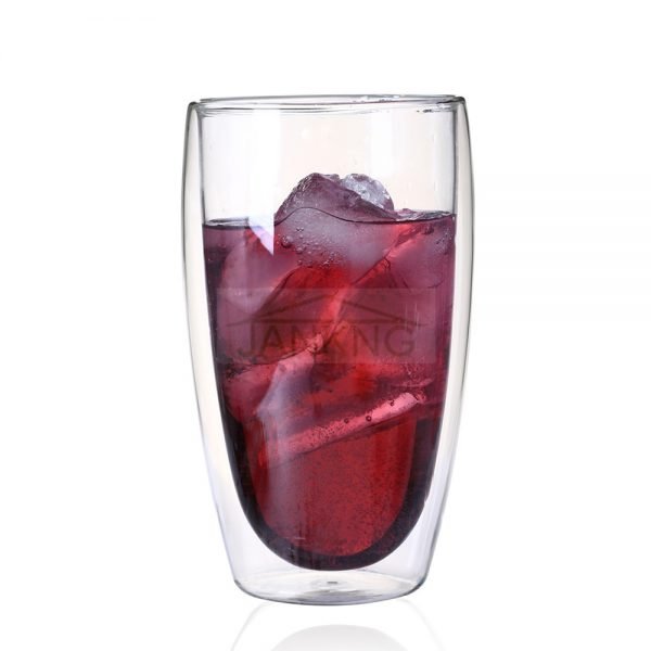 JANKNG 1 Pcs Heat-resistant Double Wall Glass Cup Beer Coffee Cup Set Handmade Creative Beer Mug Tea Mugs Transparent Drinkware - Image 5