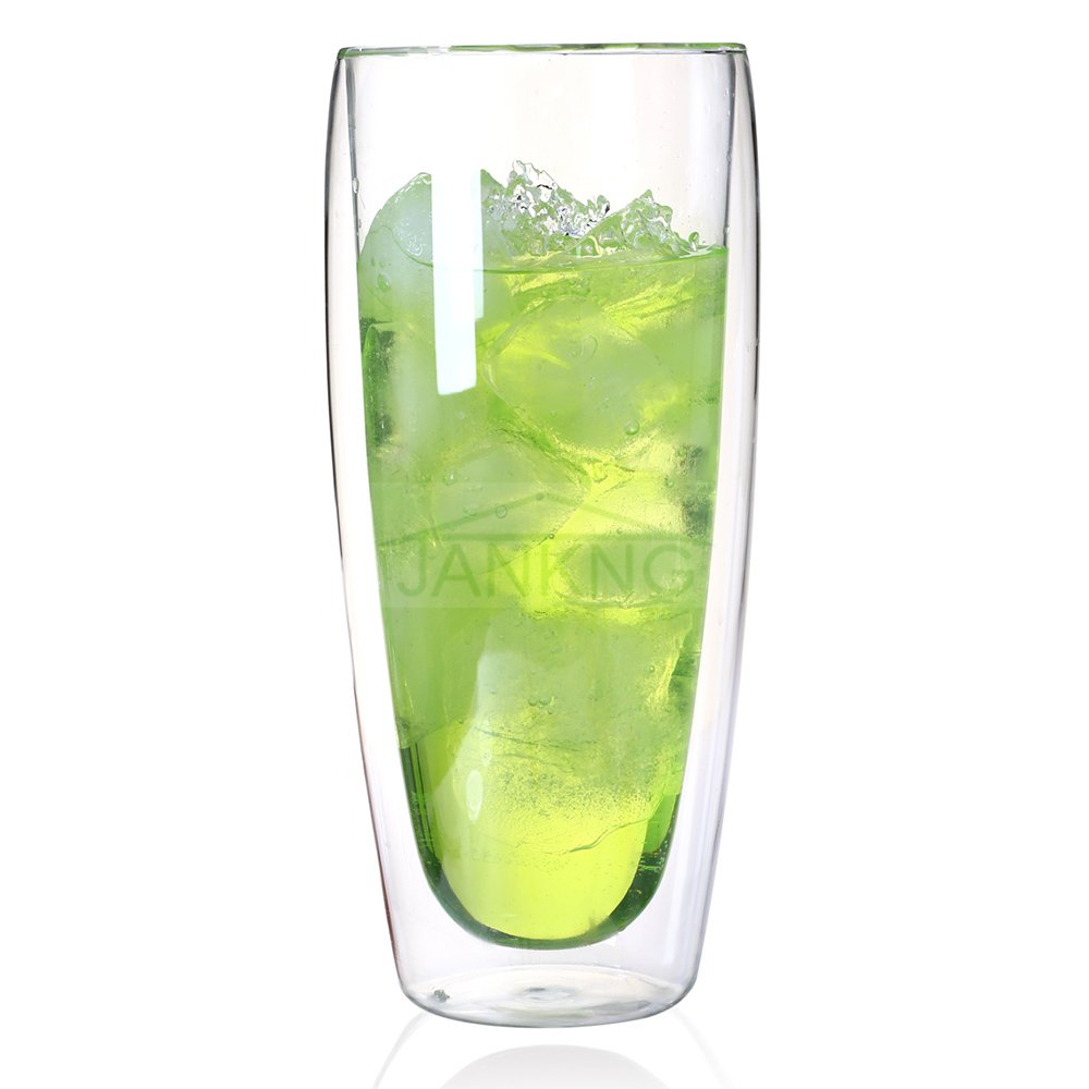 JANKNG 1 Pcs Heat-resistant Double Wall Glass Cup Beer Coffee Cup Set Handmade Creative Beer Mug Tea Mugs Transparent Drinkware - Image 6
