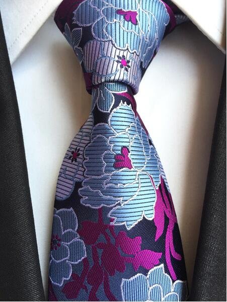 JEMYGINS Classic Silk Men Tie Plaid Neck Ties 8cm Green Blue Ties for Men Formal Wear Business Suit Wedding Party Gravatas - Image 5