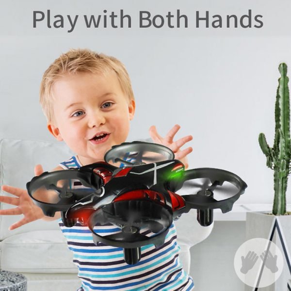 JJRC H56 Mini Drone Gesture Control Micro Quadcopter Infrared Sensing Control Upgrade Helicopter Quadrocopter VS H36 Kids Toys - Image 5