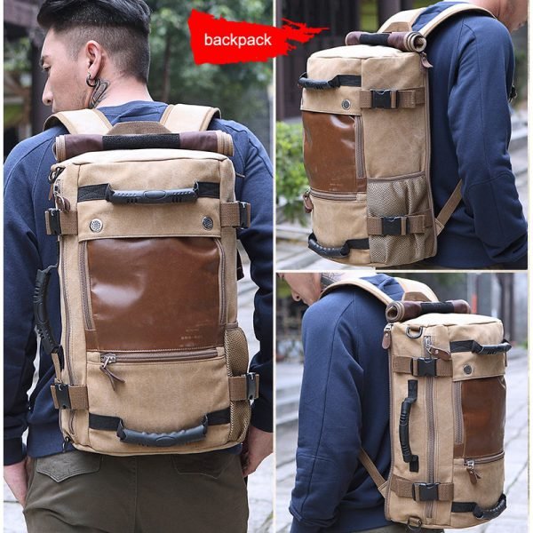 KAKA Brand Stylish Travel Large Capacity Backpack Male Luggage Shoulder Bag Computer Backpacking Men Functional Versatile Bags - Image 5