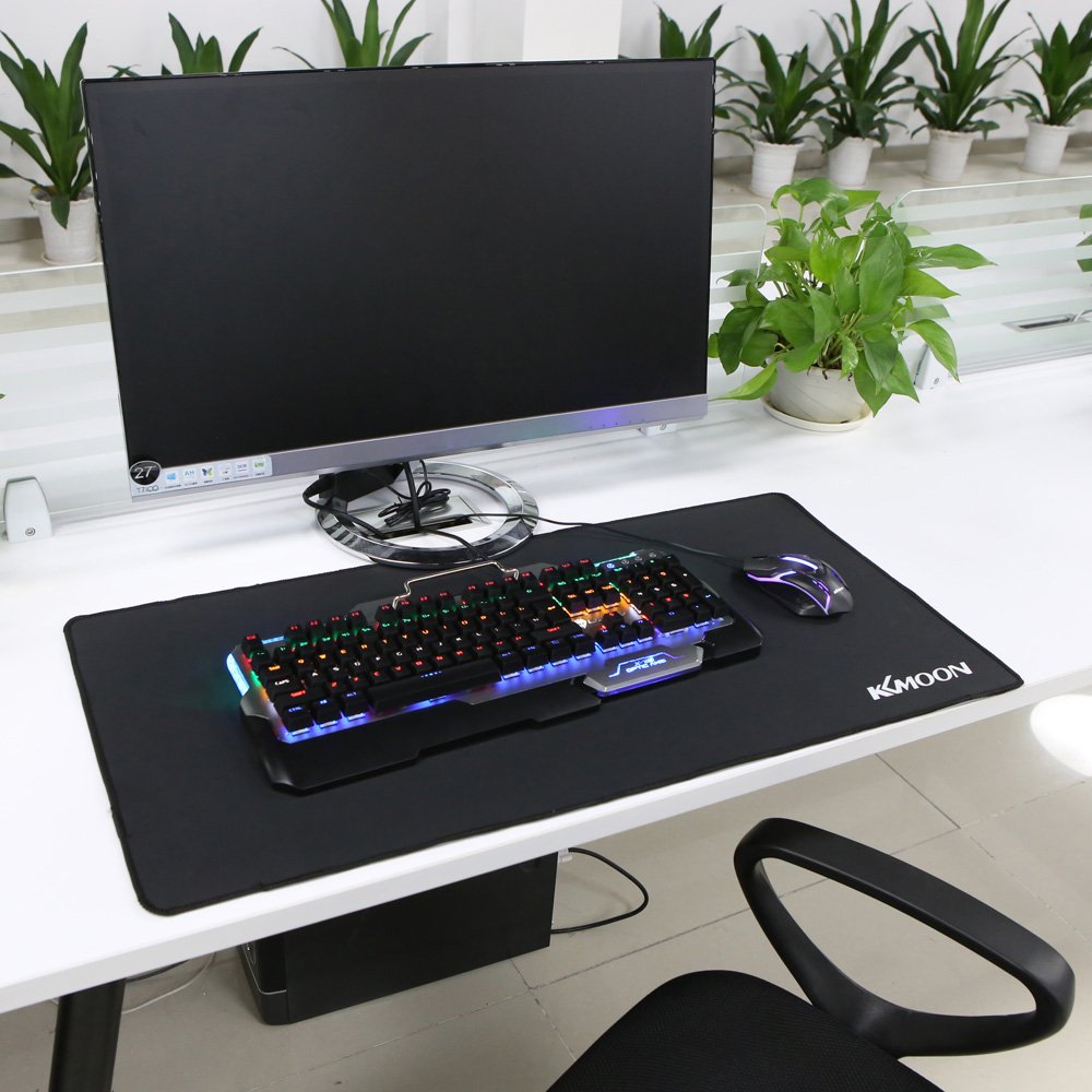 KKmoon Large Size mouse pad Anti-slip Natural Rubber PC Computer Gaming mousepad Desk Mat for LOL surprise cs go overwatch DOTA2 - Image 3
