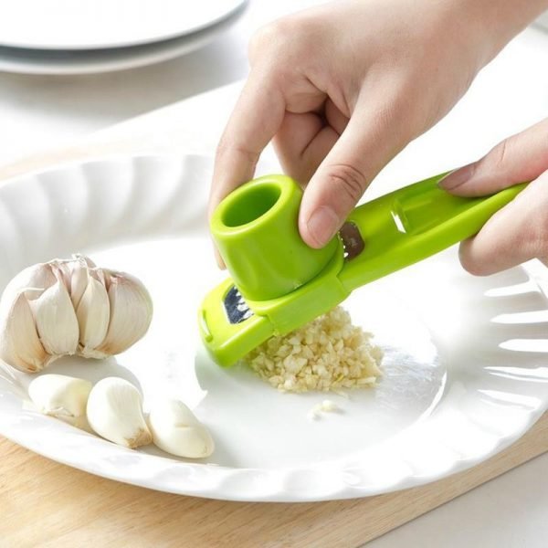 Kitchen Accessories Multi Functional Garlic Presses Ginger Garlic Grinding Grater Planer Slicer Cutter Vegetabl Cooking Tool - Image 5