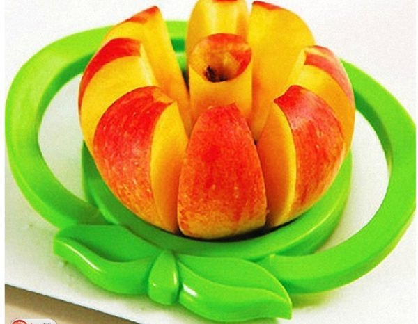 Kitchen Apple Slicer Corer Cutter Pear Fruit Divider Tool Comfort Handle for Kitchen Apple Peeler Fast Shipping - Image 2