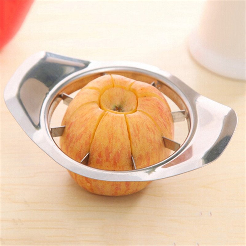 Kitchen Gadgets Stainless Steel Apple Cutter Slicer Vegetable Fruit Tools Kitchen Accessories Apple Easy Cut Slicer Cutter - Image 2