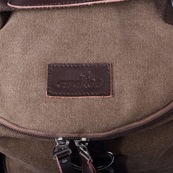 Large Capacity Man Travel Bag Mountaineering Backpack Men Bags Canvas Bucket Shoulder Backpack 012 - Image 6