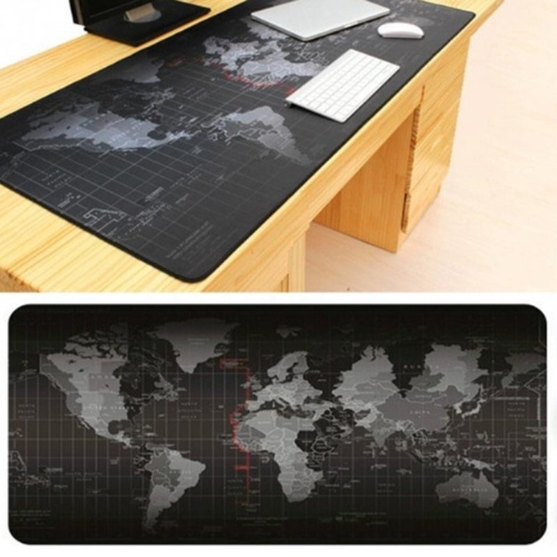 Large Old World Map Game Mouse Pad Mat Laptop Gaming Mousepad Rubber Mouse Pads Gamer Fashion Office Desk Pad