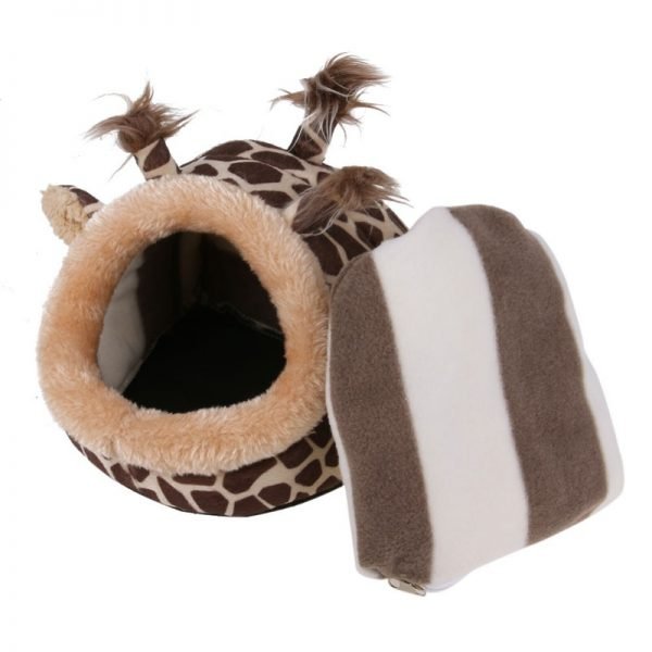 Lovely Chinchillas Squirrel Dog Cat Bed Mini Animals Nest Hamster House Cage Accessories Guinea Pigs Hamster Bed - Image 5