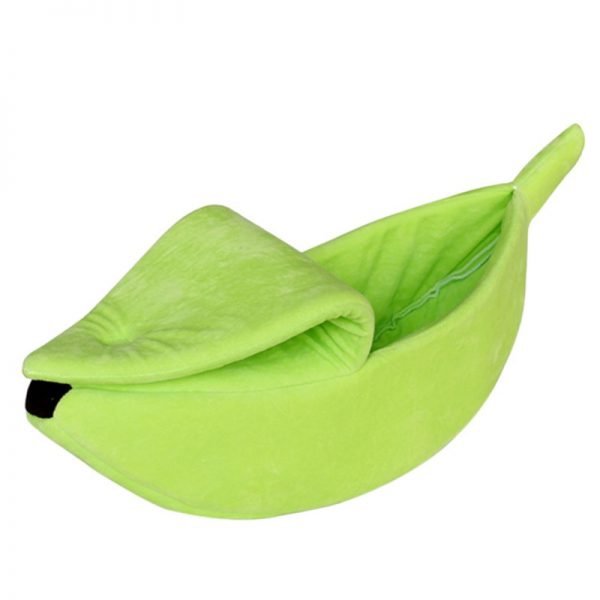 Lovely Creative Banana Shaped Dog/Cat House Soft Warm Kennel  Sleeping Bed  House Tent Pet Supply Dogs/Cats Accessories - Image 5