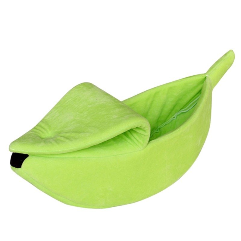Lovely Creative Banana Shaped Dog/Cat House Soft Warm Kennel Sleeping Bed House Tent Pet Supply Dogs/Cats Accessories - Image 5