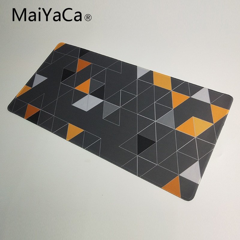 MaiYaCa Mouse pad For Steelseries mouse Triangle wallpaper Extended large gaming Mouse pad for keyboard and mouse 900*400mm