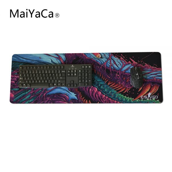 MaiYaCa The most fire Hyper beast CS GO Large Mouse Pad Overlock Edge Big Gaming mouse Pad Send BoyFriend the Best Gift 40x90cm - Image 4