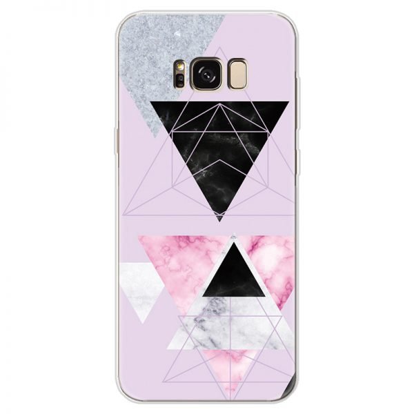 Marble Geometric Case For Samsung Galaxy Note 8 9 J2 J3 J5 J7 Prime S6 S7 Edge S8 S9 Plus A3 A5 2016 2017 A6 A8 2018 TPU Cover - Image 5
