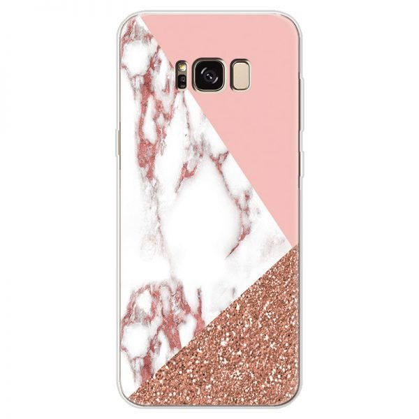 Marble Letter Case For Samsung Galaxy J2 J3 J5 J7 Prime S6 S7 Edge S8 S9 Plus A3 A5 A6 A8 Note 8 9 2016 2017 2018 TPU Back Cover - Image 6