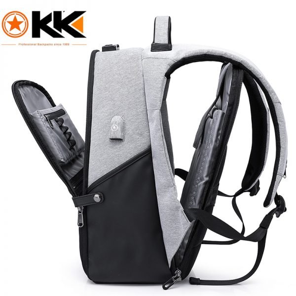 Men Anti theft Backpack 15.6" Laptop Backpacks Teenage Backpack Schoolbag Male Women Mochila Water repellent Large Capacity KAKA - Image 2