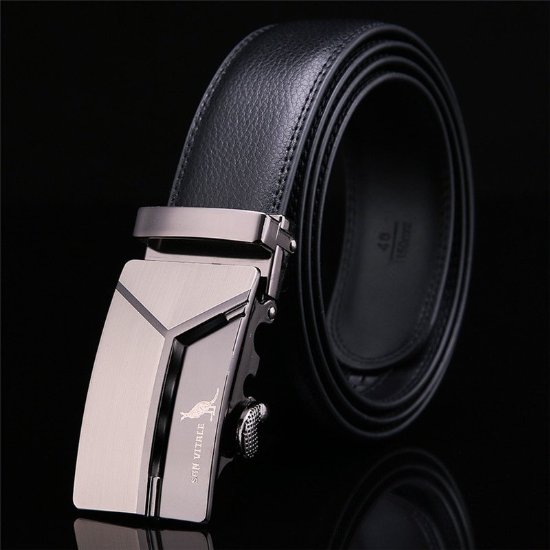 Men's Genuine Leather Belt High Quality New Designer Belts Men Luxury Strap Male Waistband Fashion Vintage Buckle Belt for Jeans - Image 2
