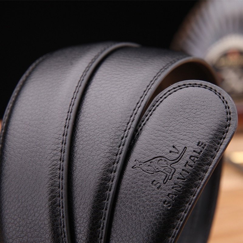Men's Genuine Leather Belt High Quality New Designer Belts Men Luxury Strap Male Waistband Fashion Vintage Buckle Belt for Jeans - Image 3