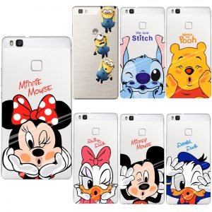 Mickey Minnie Case TPU For Huawei Mate 20 10 P8 P9 P10 P20 Lite Pro 2017 mini P smart + Nexus 6P FOR Huawei Nova 3 Case Coque