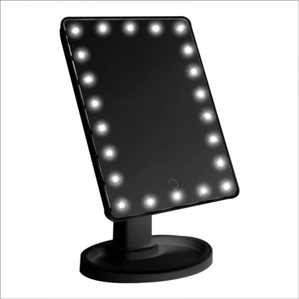 Mirrors 360 Degrees Rotation Makeup Mirror Adjustable 16/22 Leds Lighted LED Touch Screen Portable Luminous Mirrors Dropship - Image 5
