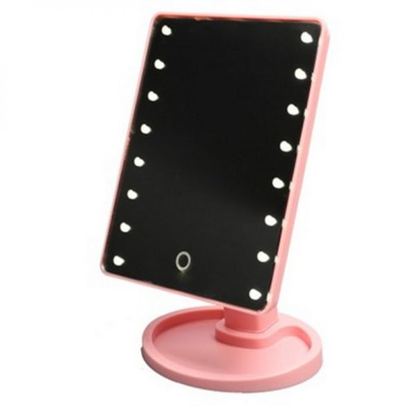 Mirrors 360 Degrees Rotation Makeup Mirror Adjustable 16/22 Leds Lighted LED Touch Screen Portable Luminous Mirrors Dropship - Image 6