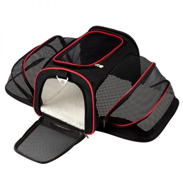 Multi-functional Pet Puppy Dog Carrier Folding Dog Cat Car Seat Basket Mat Cage Safe Carry Seat Bag Pet Shoulder Bag Carrier - Image 2