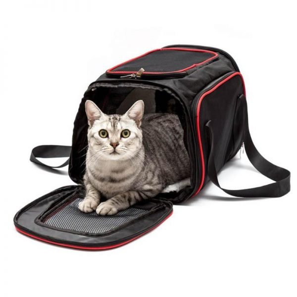 Multi-functional Pet Puppy Dog Carrier Folding Dog Cat Car Seat Basket Mat Cage Safe Carry Seat Bag Pet Shoulder Bag Carrier - Image 3